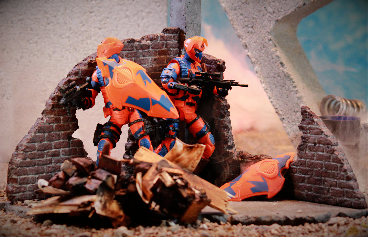 War Zone diorama